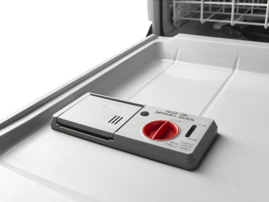 whirlpool dishwasher soap dispenser gasket